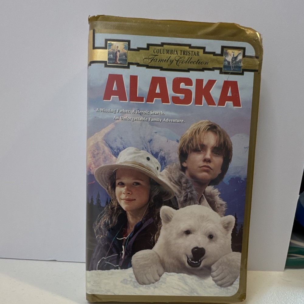 Columbia TriStar Alaska VHS Children's & Family Full Screen PG 1996 NTSC